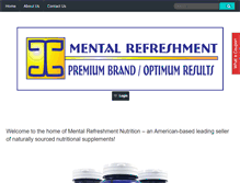 Tablet Screenshot of mentalrefreshment.com